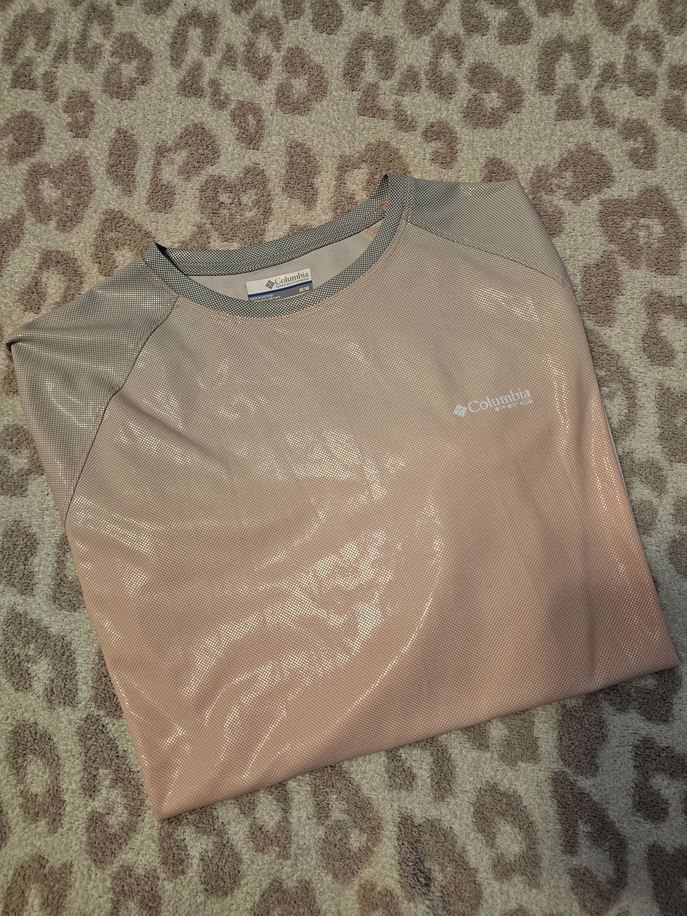 Columbia Lightweight Peach Performance Shirt UPF